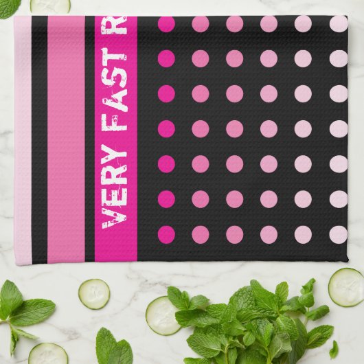 Fast Racing Towel Theedoek (Gevouwen)