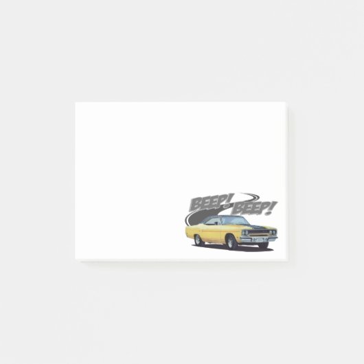 Fast Road Runner Post-it® Notes (Voorkant)