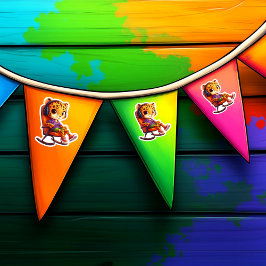 Fast Rocking Cheetah 12 Sticker Blad