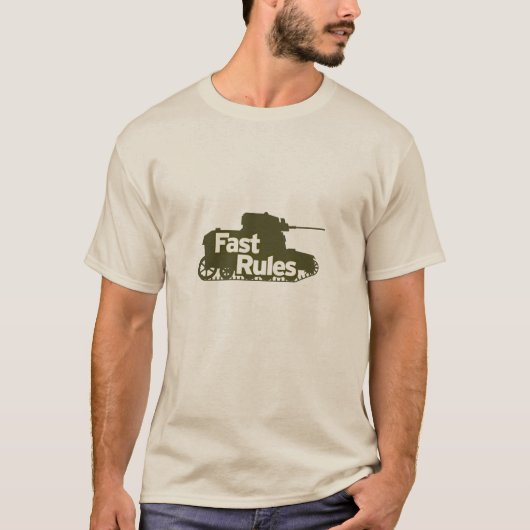 Fast Rules T-Shirt (Voorkant)
