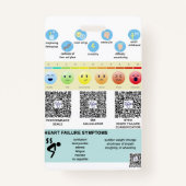 Fast Scale Badge Buddy voor Hospice Verpleegkundig (Achterkant)