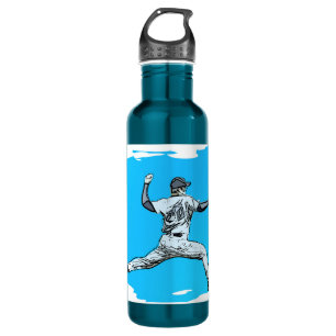 Fastball Baseball Pitcher Waterfles
