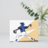 Fastball-Briefkaart Briefkaart (Staand voorkant)