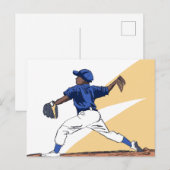Fastball-Briefkaart Briefkaart (Voorkant / Achterkant)