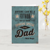 Faster's Day Kaart - Iedereen kan een vader zijn m (Gele Bloem)