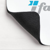 fastfan™ White Mousepad Muismat (Hoek)