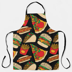 Fastfood Fiesta: patroonisolatie Schort