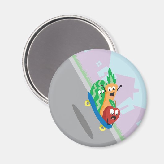 Fastfood koelkastmagneet magneet (Voorkant / Achterkant)