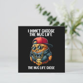 Fastfood nugget Ik heb niet gekozen voor het nugle (Staand voorkant)