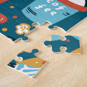 Fastfood pictogrammen: Doodles Legpuzzel (Zijkant)