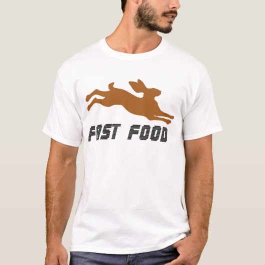 Fastfood: snelle hap van de Natuur T-shirt (Voorkant)