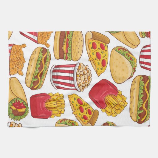 Fastfood Theedoek (Horizontaal)