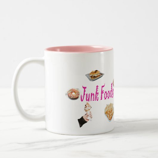 FastFoodGraphics Tweekleurige Koffiemok (Links)