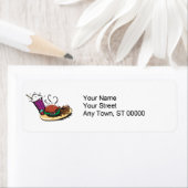 fastfoodmaaltijd etiket (Insitu)