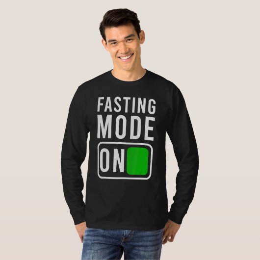 Fasting Mode op Ramadan T-shirt (Voorkant volledig)