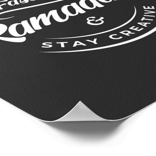 Fasting Ramadan Poster (Hoek)