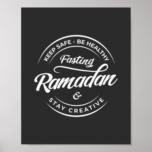 Fasting Ramadan Poster (Voorkant)