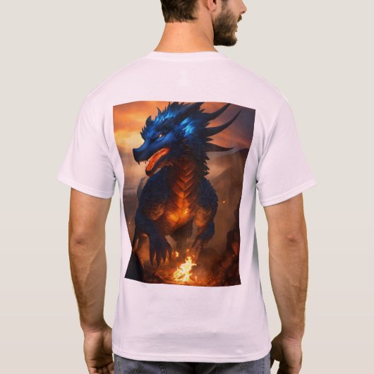 Fastion Dragon T shirt (Achterkant)
