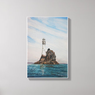 Fastnet Lighthouse, Cork, Ierland Canvas Afdruk