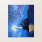 Fastnet Lighthouse - Irish Jigzaag Puzzle Legpuzzel (Verticaal)