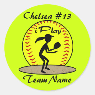 Fastpitch Softbal Stickers