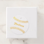 Fastpitch Softball Aangepaste teamPlayer Name Gold Bedankjes Labels (Met doos)