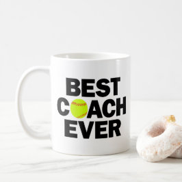 Fastpitch Softball Beste coach Ooit Koffie Mok