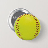 Fastpitch Softball Button (Voorkant /achterkant)