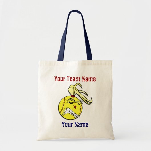 Fastpitch Softball Canvas tas (Voorkant)
