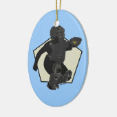 Fastpitch Softball Catcher's Ornament (Links)