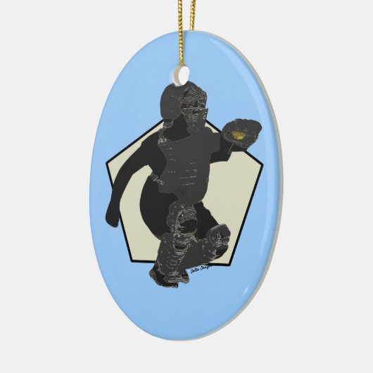 Fastpitch Softball Catcher's Ornament (Links)