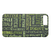 Fastpitch Softball Chalkboard Termen Case-Mate iPhone Case (Achterkant (Horizontaal))