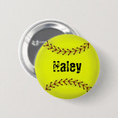 Fastpitch Softball Flair-Button Ronde Button 5,7 Cm (Voorkant /achterkant)