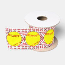 Fastpitch Softball-kerstpatroon Gift Wrapping
