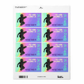 FastPitch Softball Label (Full Sheet)