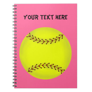 Fastpitch Softball-laptop Notitieboek
