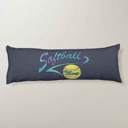 Fastpitch Softball Ma Athletic Tail Lichaamskussen (Achterkant)