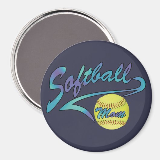 Fastpitch Softball Ma Athletic Tail Magneet (Voorkant / Achterkant)