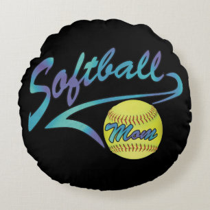 Fastpitch Softball Ma Athletic Tail Rond Kussen