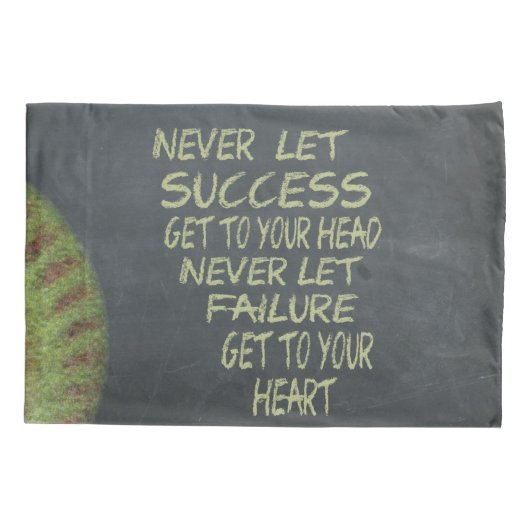 Fastpitch Softball Motivatie succes Kussensloop (Achterkant)