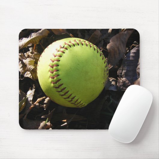 Fastpitch Softball Mousepad Muismat (Met muis)