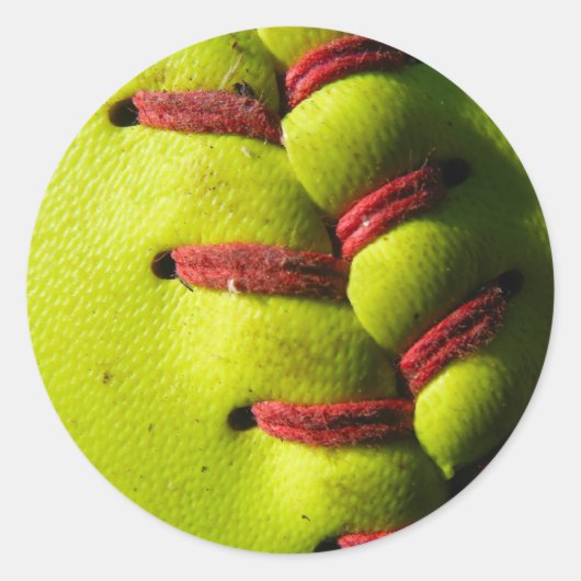 FastPitch Softball naad Sticker (Voorkant)