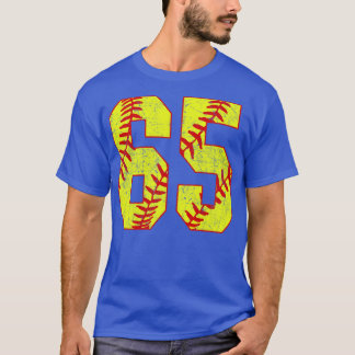 Fastpitch Softball Nummer 65 65 Softball Shirt Jer