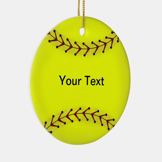 Fastpitch Softball Ornament (Rechts)