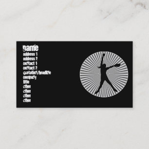 Fastpitch Softball Pitcher Profielkaarten Visitekaartje