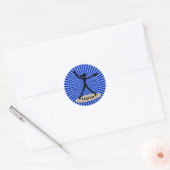 Fastpitch Softball Pitcher Sticker (Envelop)