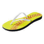 Fastpitch Softball Player Fun Sports Women's Teenslippers (Schuin)