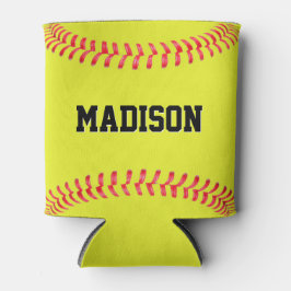 Fastpitch Softball Player/Team Name Persoonlijk Blikjeskoeler
