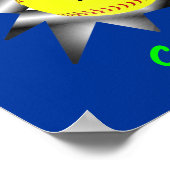 Fastpitch Softball Poster (Hoek)