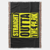 Fastpitch Softball recht buiten het park Deken (Voorkant Verticaal)